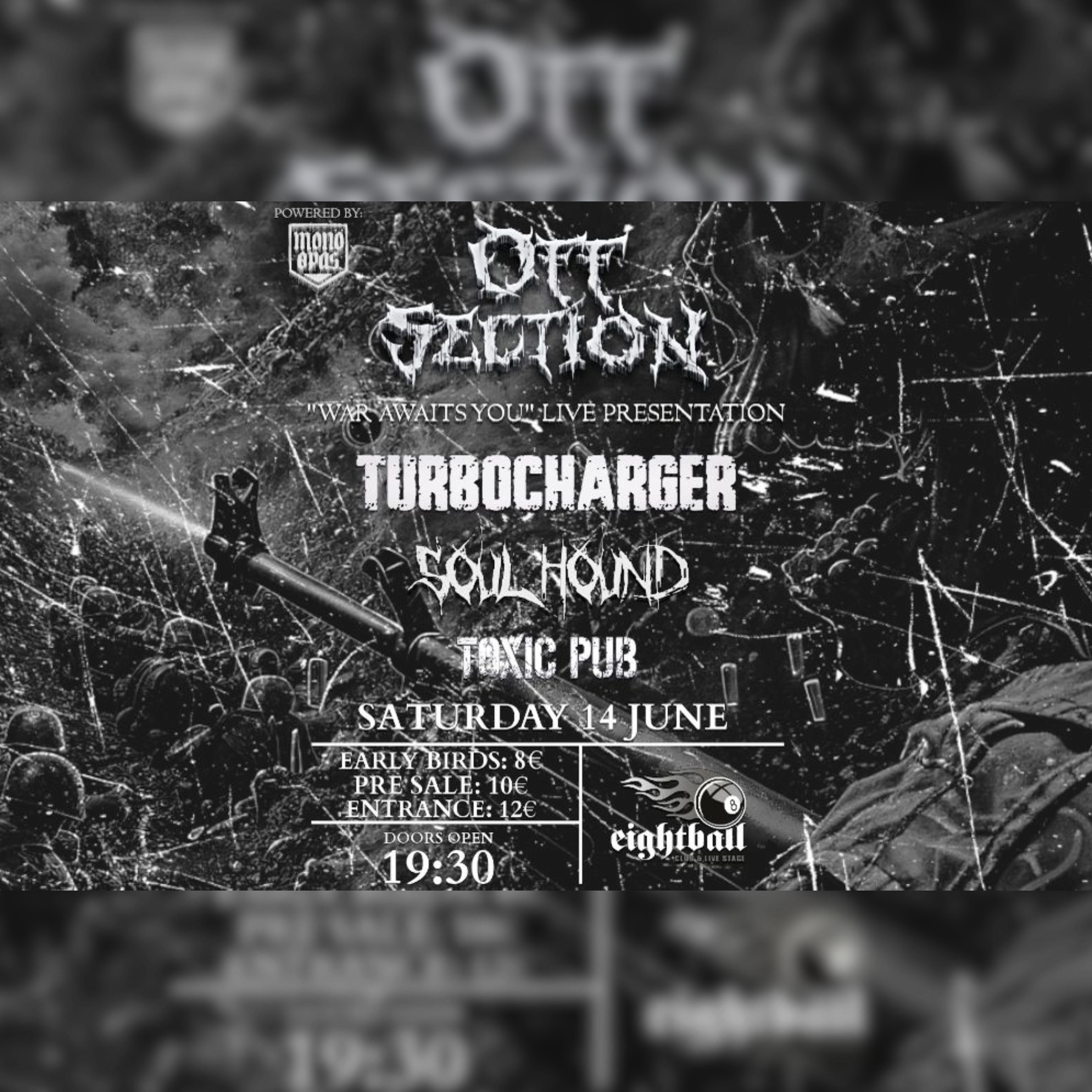 OFF SECTION // Turbocharger & Soulhound & Toxic Pub